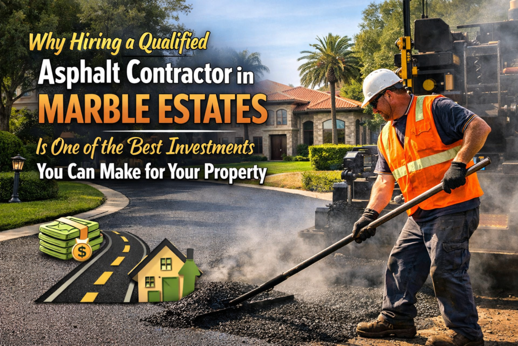 Why Hiring a Qualified Asphalt Contractor in Marble Estates Is One of the Best Investments You Can Make for Your Property